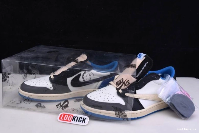 Design x Low Air Scott Fragment Jordan Retro 1 x Travis DM7866-140 0712